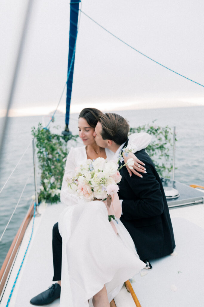 San Francisco Bay Area Sailboat Elopement Wedding by LivByGrace Photography Destination Wedding Photographer