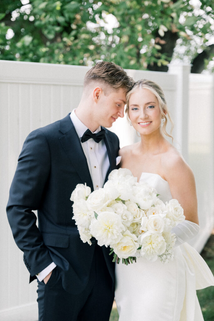 bride and groom formals 