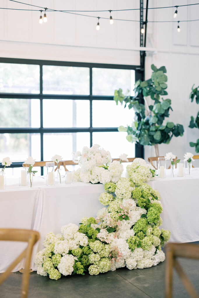 reception florals
