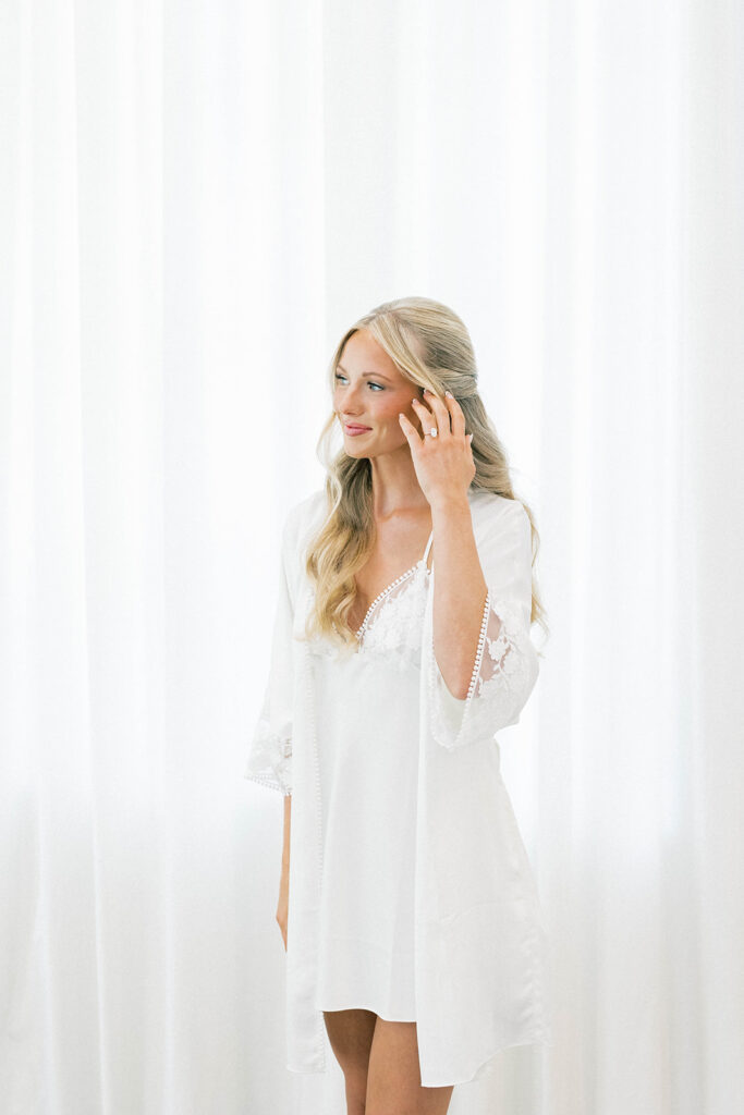 bride getting ready