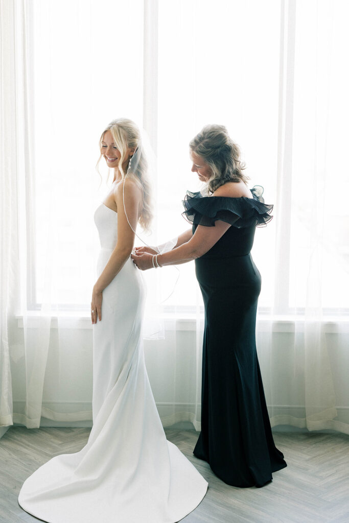 bride and mother of the bride