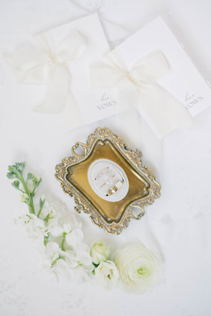 wedding flat lay, detail shots, simple wedding details