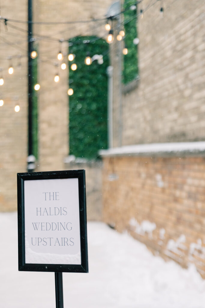 wedding details wedding sign 