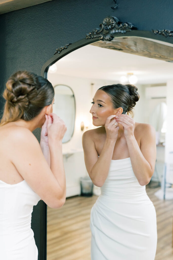 bride getting ready