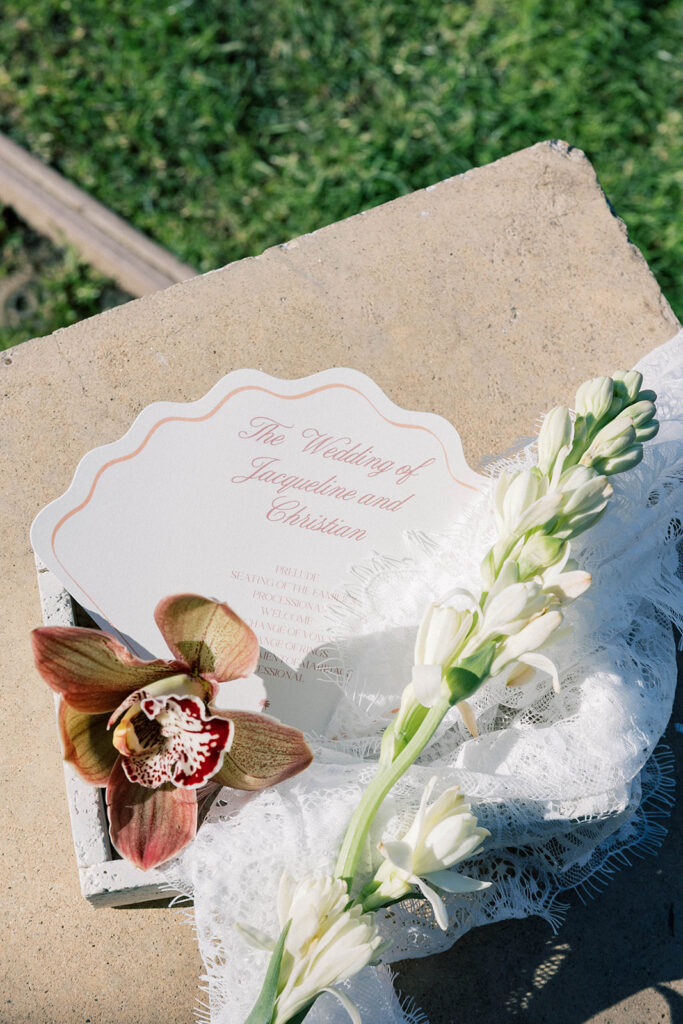 Flat Lay at Scripps Seaside beach during an intimate elopement