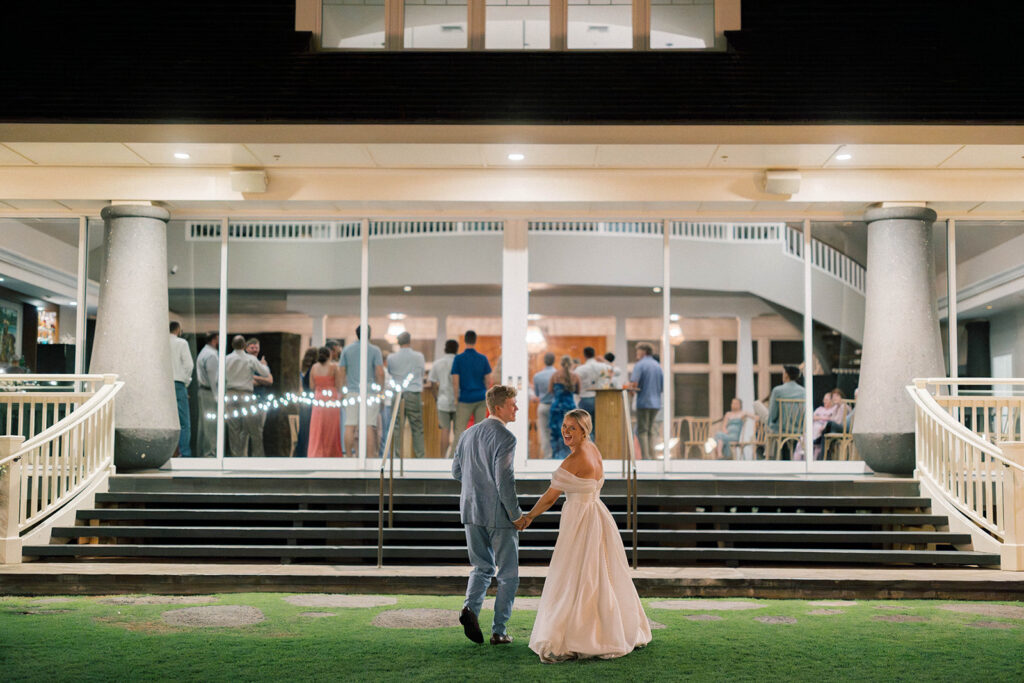 dancing at the reception