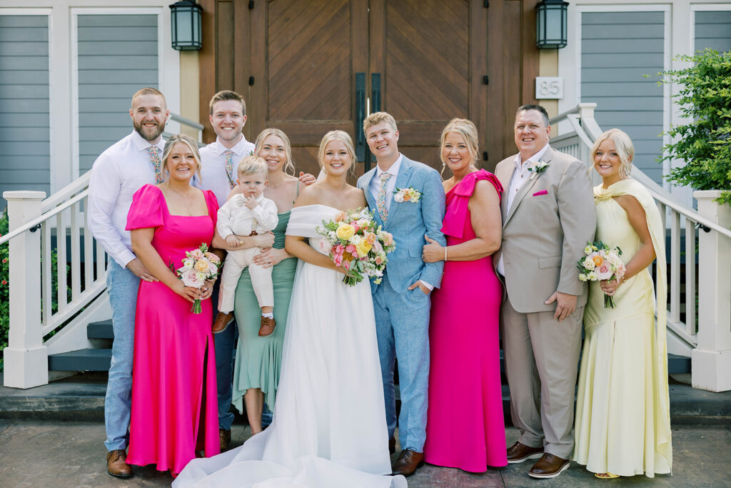 family portrait, maui wedding 