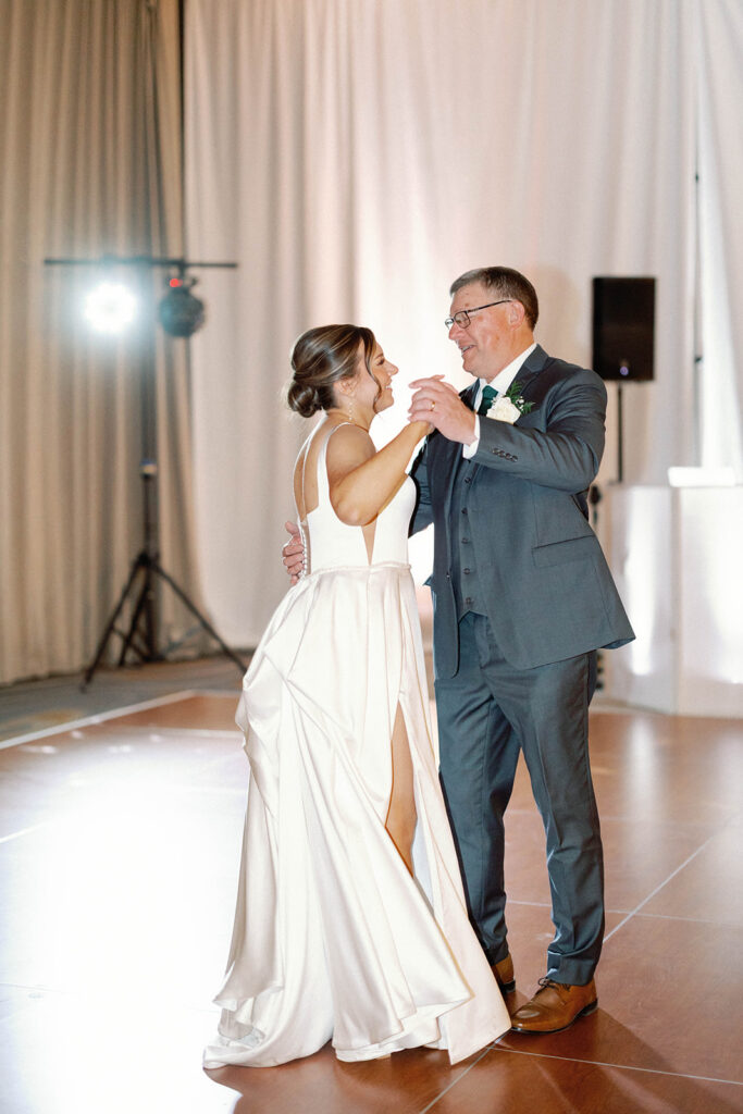 fargo wedding in a church