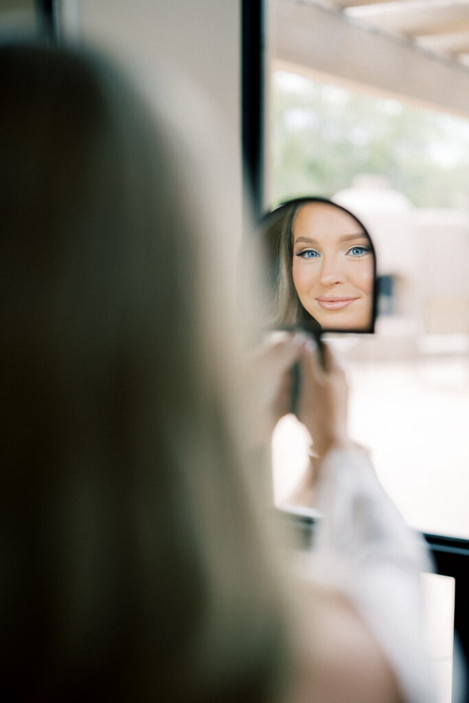 Scottsdale Wedding, bride getting ready 