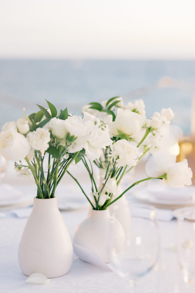cabo wedding reception on the beach