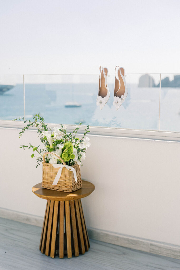 coastal wedding details