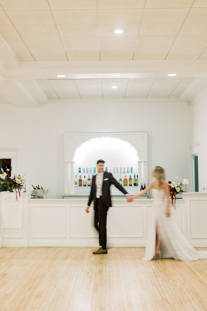 bride and groom portrait