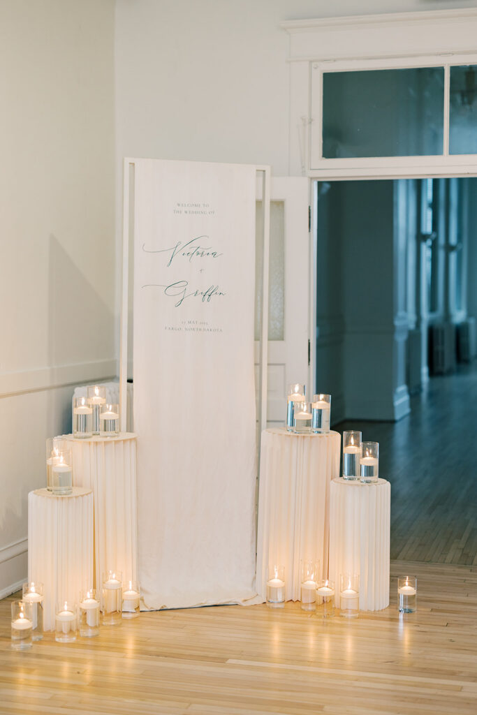wedding welcome sign