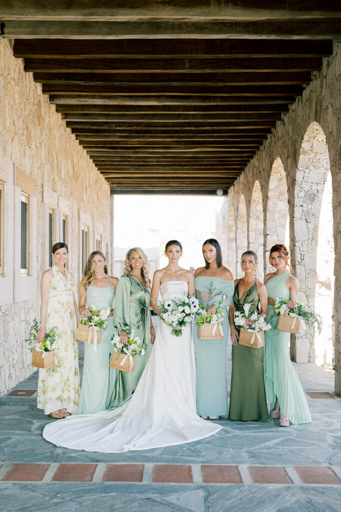 bridesmaids portrait 