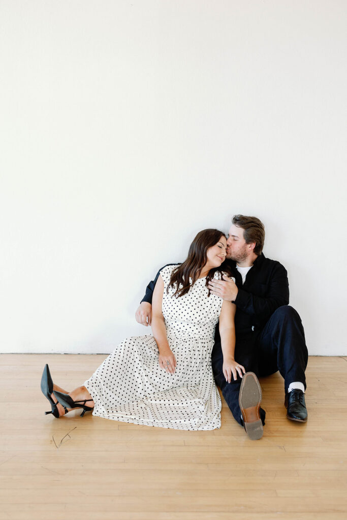 Studio couple portraits