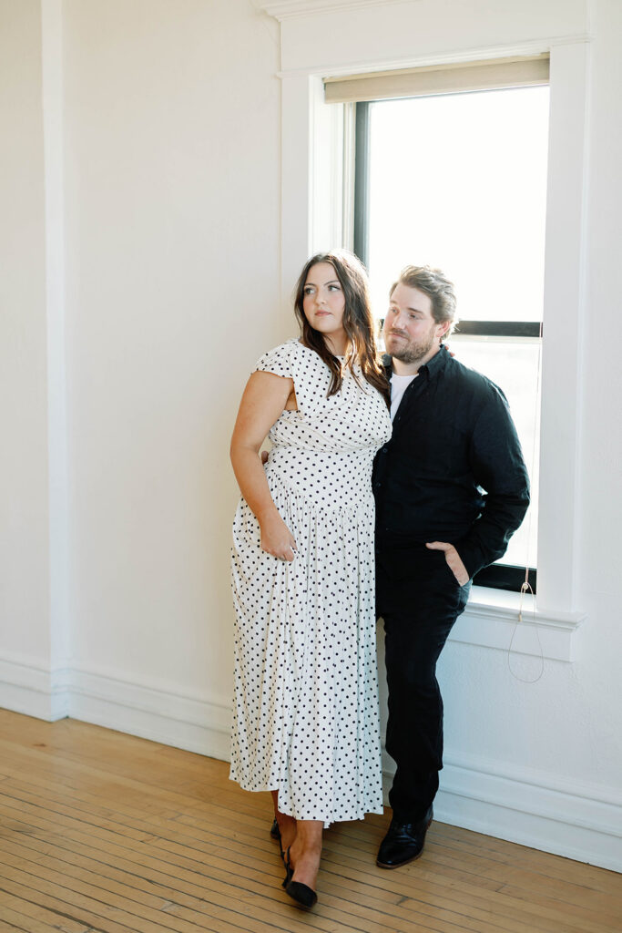 Studio couple portraits