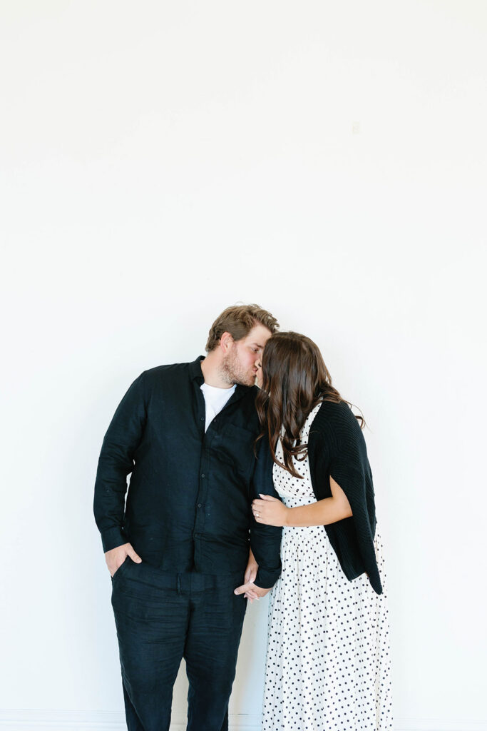 Studio couple portraits