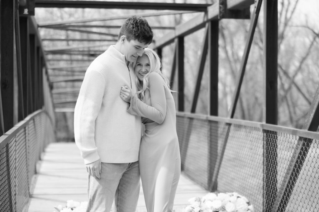 friends celebrating after proposal 