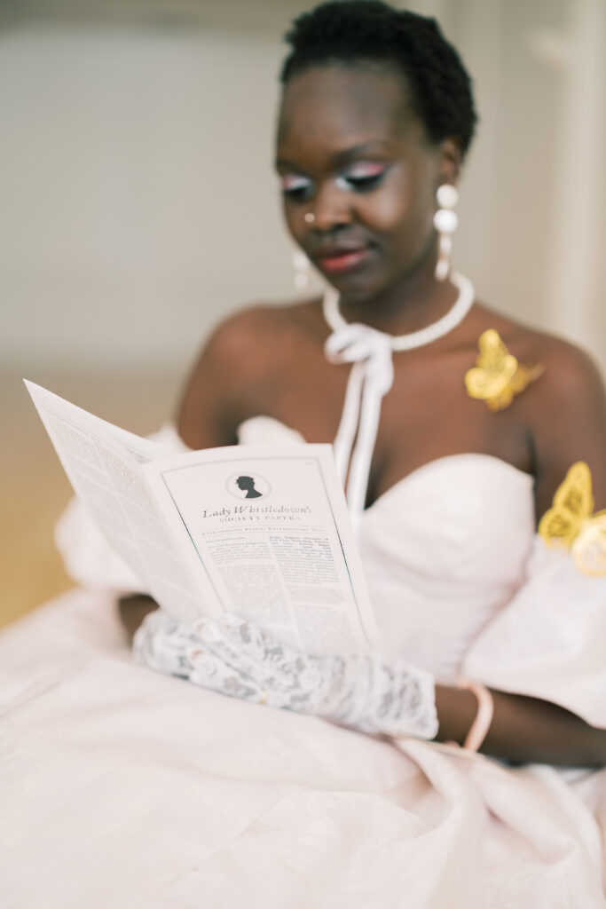 bridgerton styled shoot