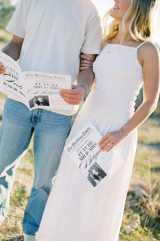 Couple portraits in the desert