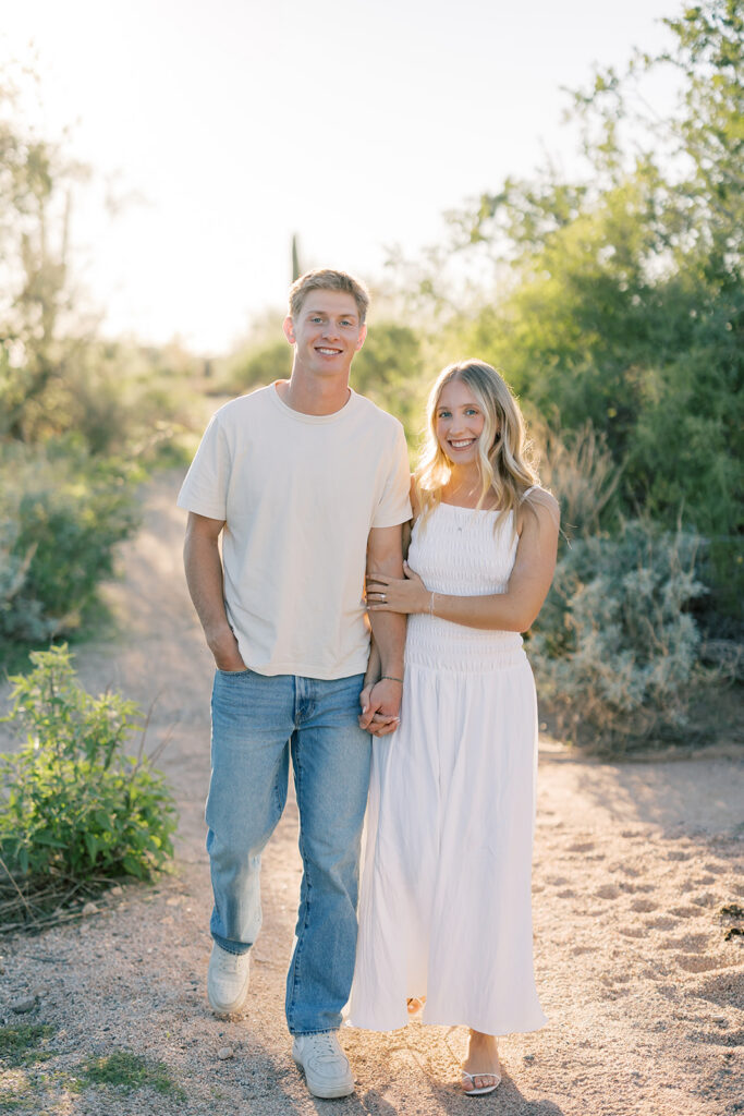 Couple portraits in the desert