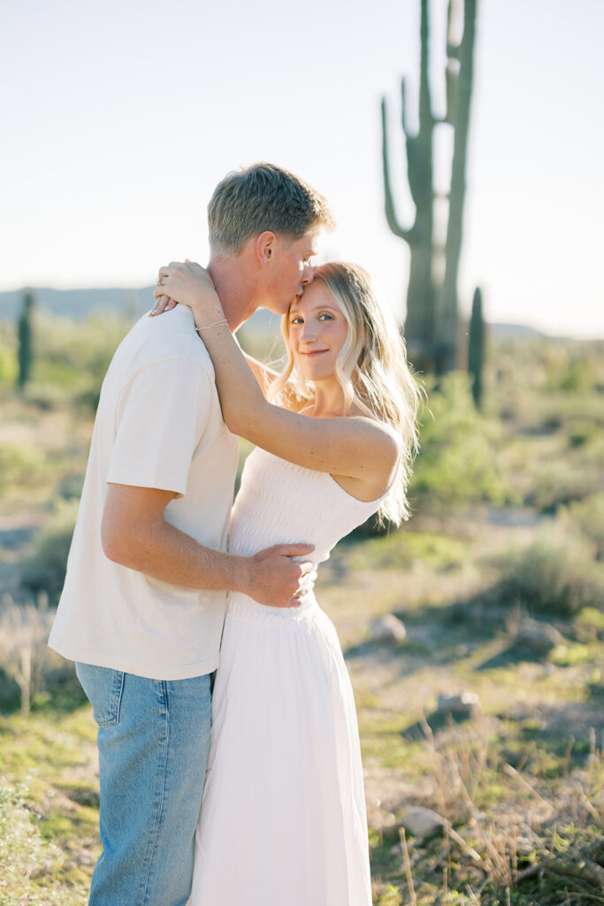 Couple portraits in the desert
