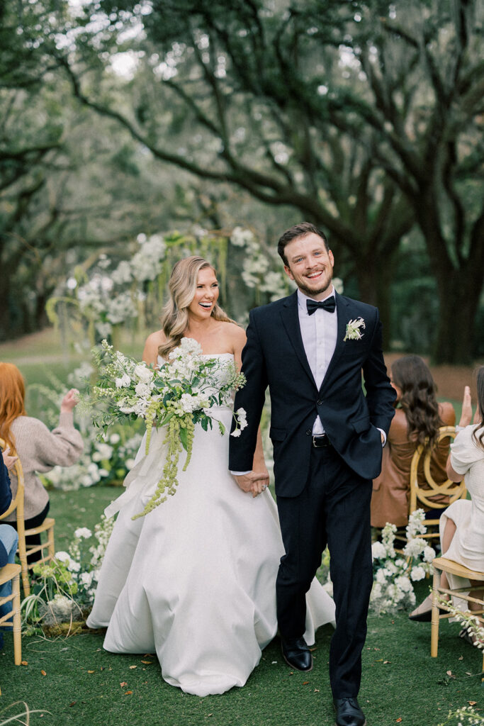 bride and groom portrait 