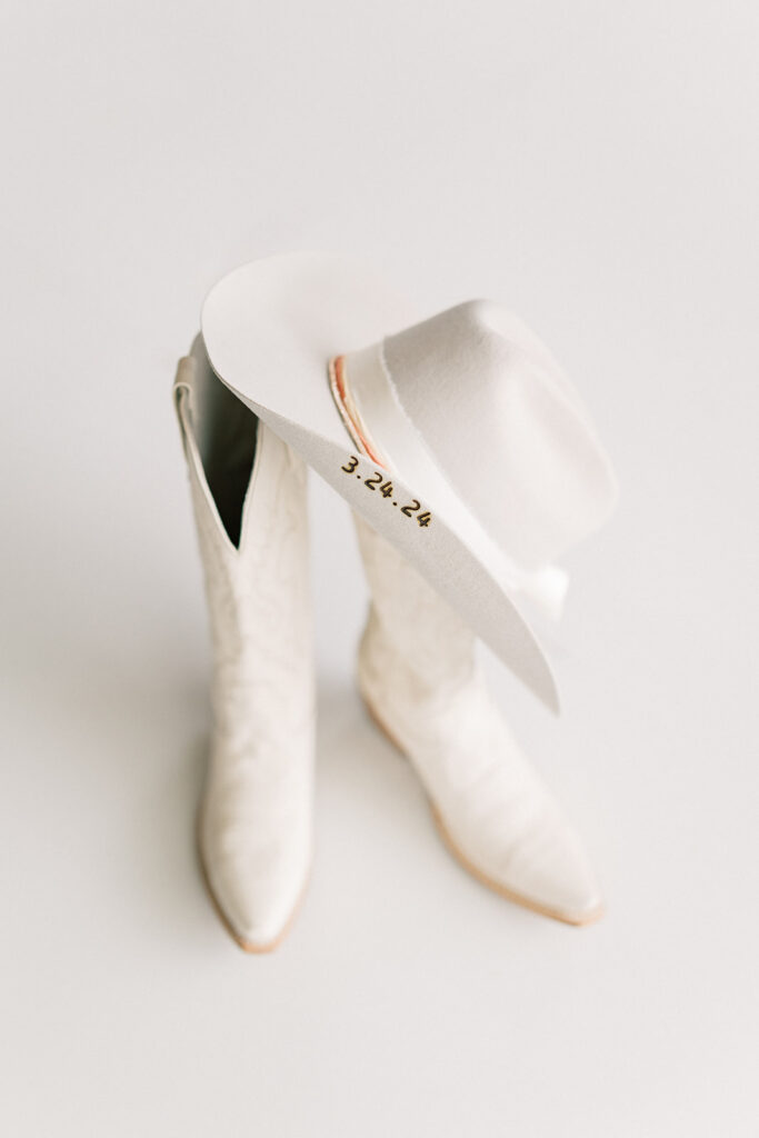 boots and cowboy hat