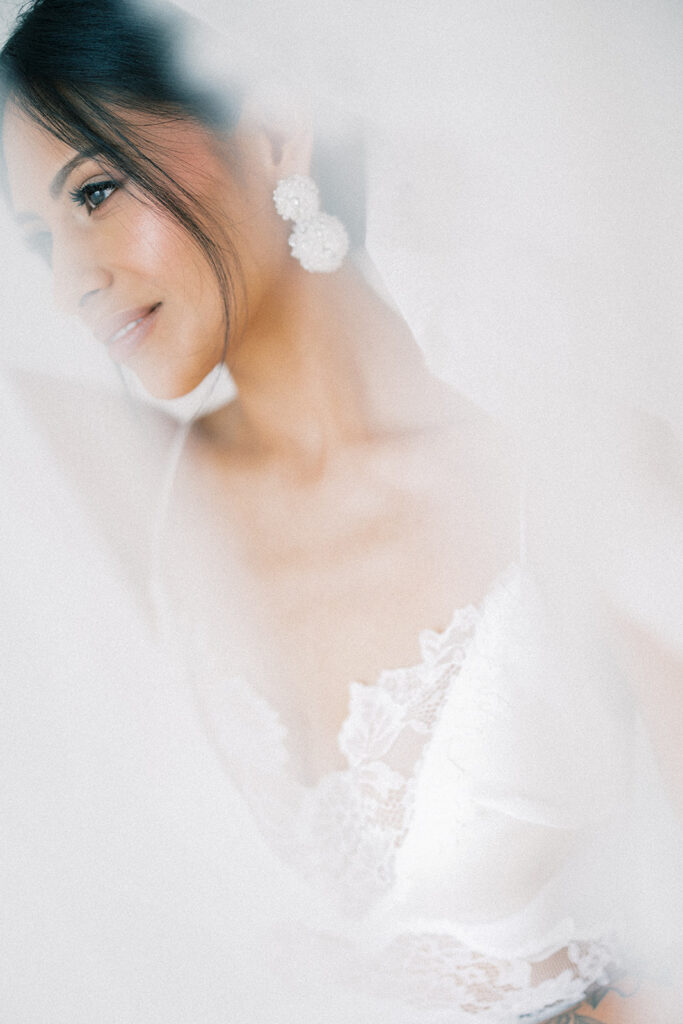 studio bridal portrait 