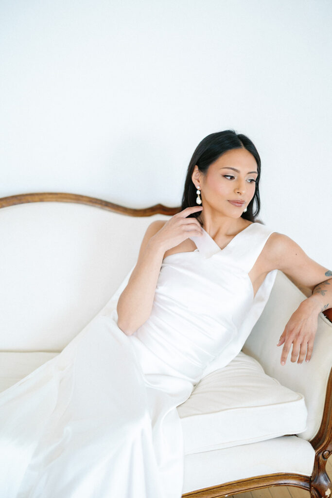 studio bridal portrait 