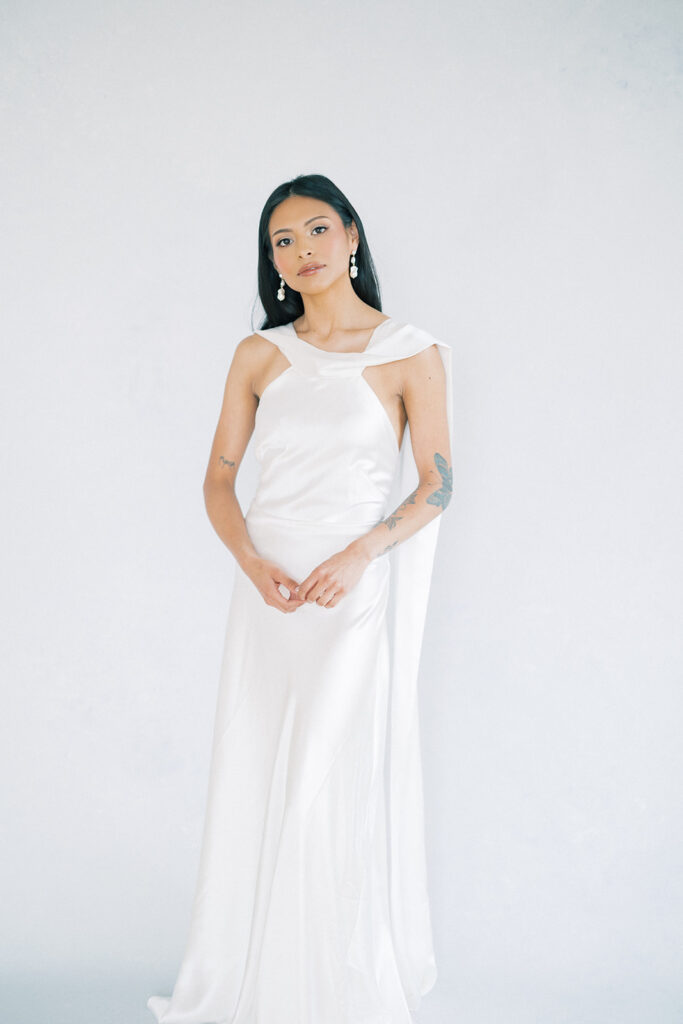 studio bridal portrait 