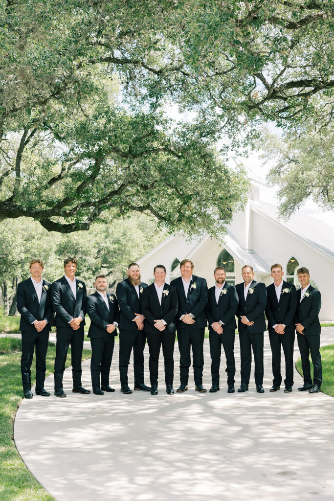 Groomsmen portrait