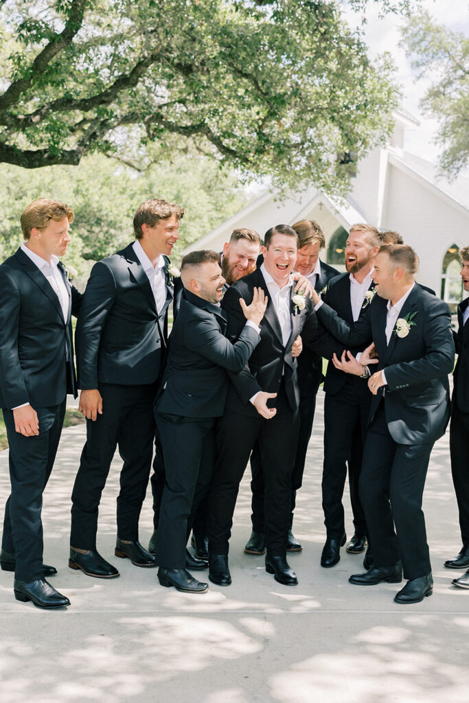 Groomsmen portrait