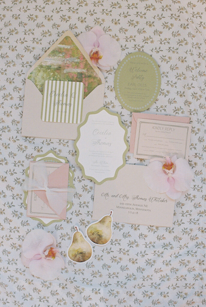 spring flat lay idea