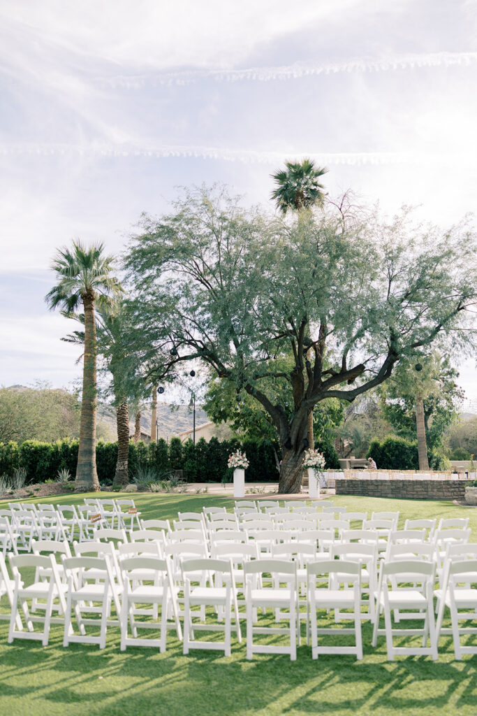 Ceremony set up arizona