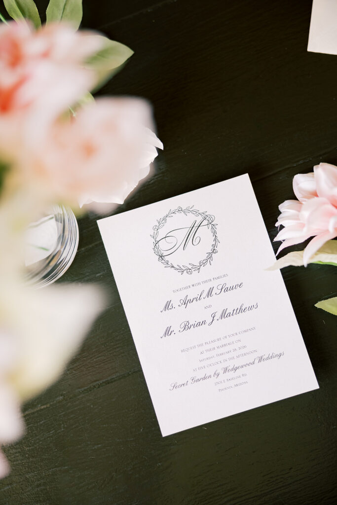 wedding stationary 