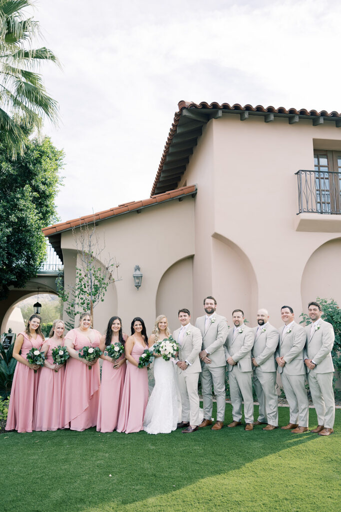 bridal party portrait