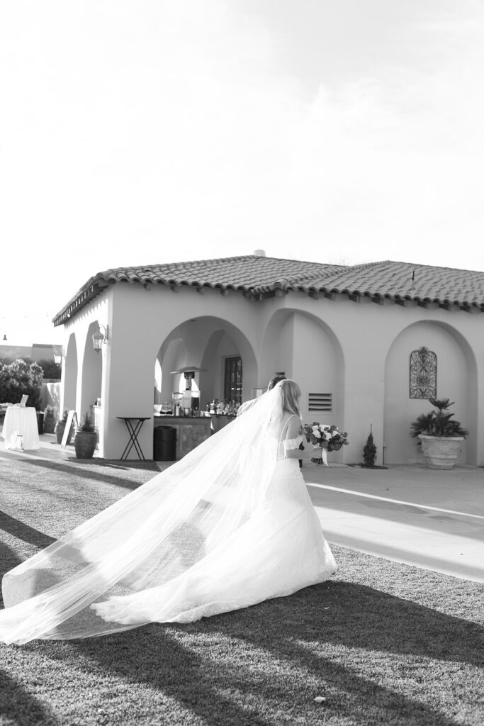 bride and groom ceremony exit