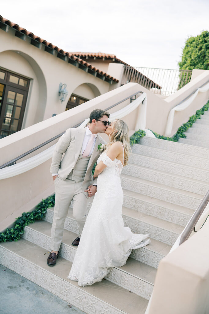 bride and groom portrait