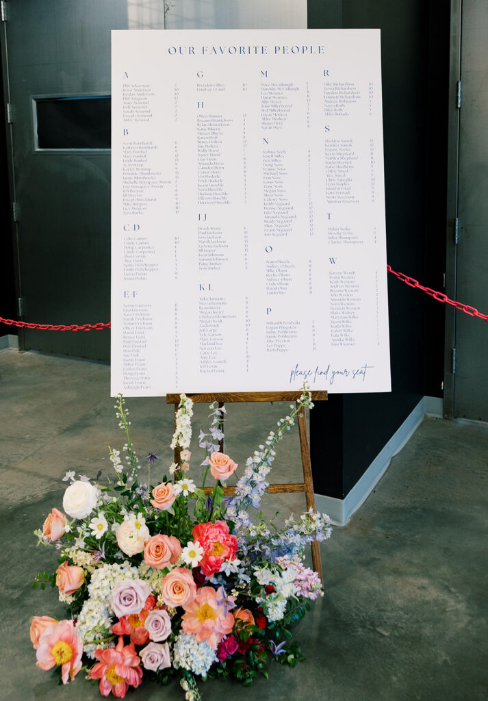wedding reception tablescape