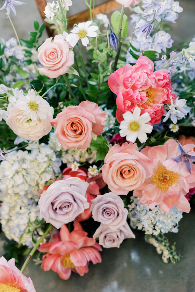 wedding reception tablescape