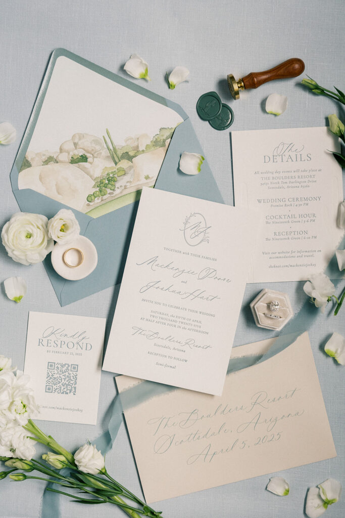 Arizona wedding in the desert