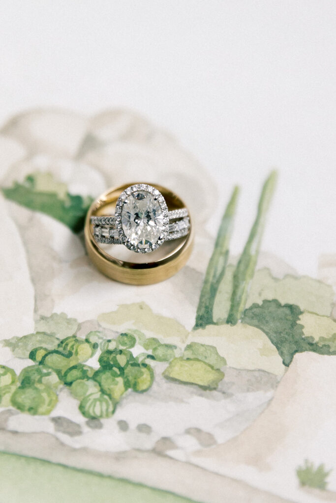 Arizona wedding in the desert
