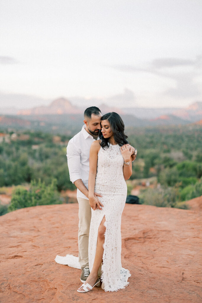 Arizona wedding in the desert
