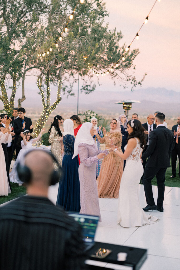 Arizona wedding in the desert