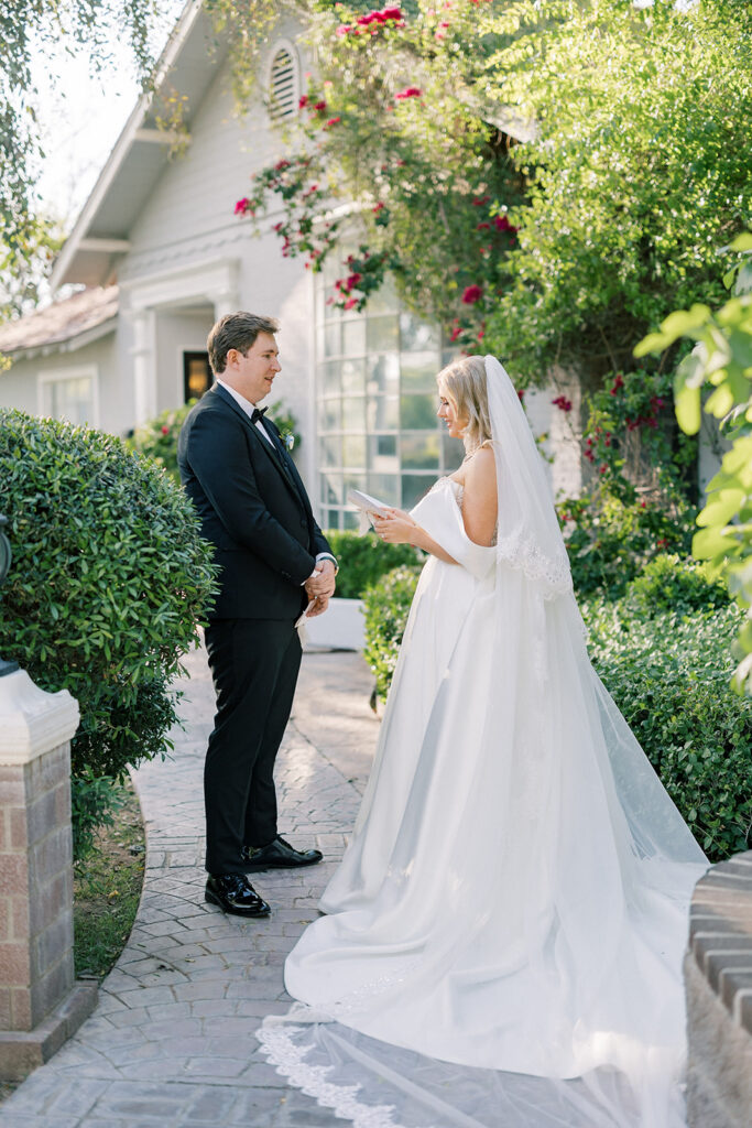 Arizona wedding in the desert