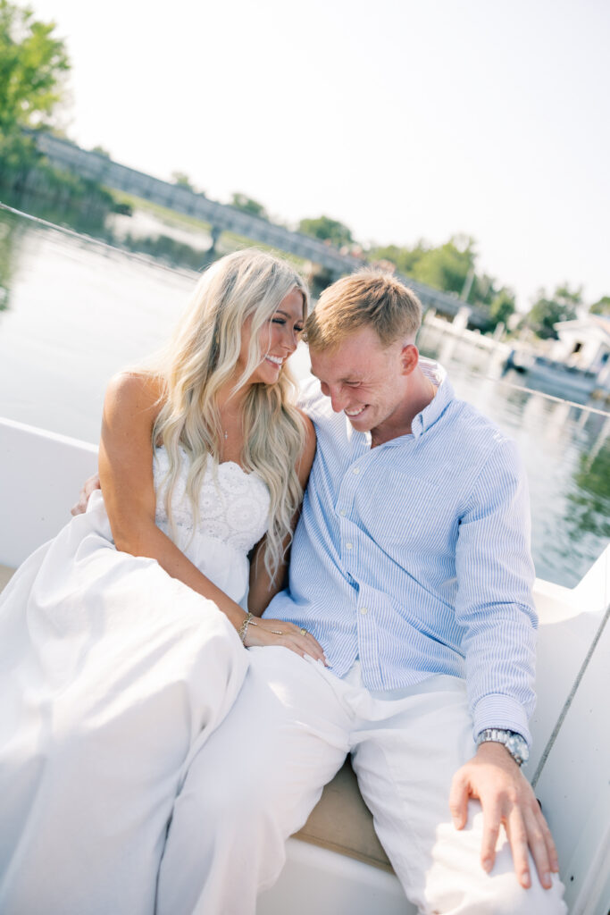 Minnesota lake proposal sailboat 